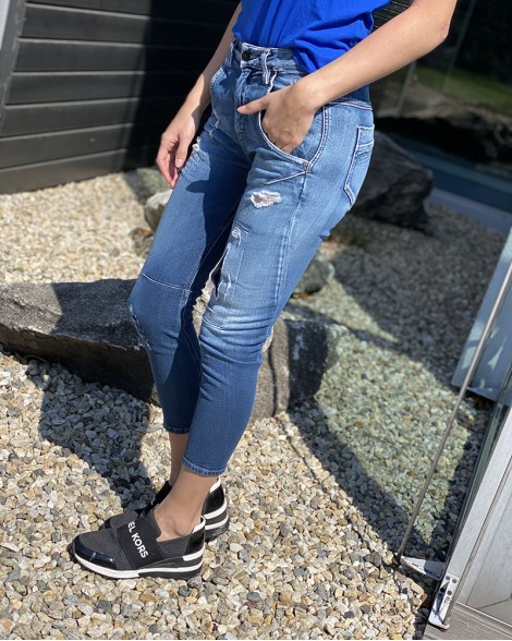 Džíny dámské Diesel JOGG JEANS FAYZA modré